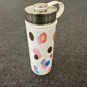 New In Package Pottery Barn Metallic Rainbow Drops Water Bottle 17 OZ BPA Free